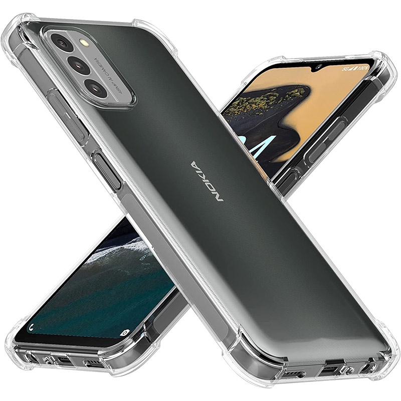 สําหรับ Nokia G400 G300 G60 G50 G20 G10 G21 G11 Plusคริสตัลใสป้องกันรอยขีดข่วนกันกระแทก TPU เคสโทรศัพท์