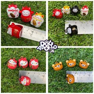 Dogapollo กระพรวนมีเสียงลายการ์ตูนพร้อมส่ง ลายน่ารัก มาพร้อมห่วงกลมคล้องได้เลย เสียงดัง