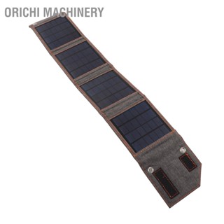 Orichi Machinery แผงชาร์จพลังงานแสงอาทิตย์ 8W 5V พอร์ต Usb พับได้ สําหรับตั้งแคมป์ เดินป่า ปีนเขา