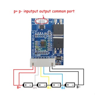 บอร์ดป้องกันแบตเตอรี่ลิเธียม 3S 4S 5S 18650 Lifepo4 7A 10A BMS 3.7V 3.2V 12V 16.8V Series