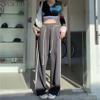 DaDuHey💕 New American Ins Retro Jeans Niche Loose High Waist Wide Leg Pants Fashion Womens Clothing