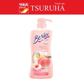 BeNice Shower Cream Peachy Peach &amp; Shea Butter 400ml. / บีไนซ์ ครีมอาบน้ำ เชียร์ บัตเตอร์ พีชชี่ พีช 400 มล.