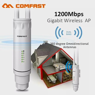 Comfast 1200Mbps CF-EW74 Dual Band 5Ghz Gigabit High Power Outdoor AP 360degree omnidirectional Coverage Access Point Wi