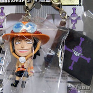 Ace Key Ring ของแท้ JP แมวทอง - Ichiban Kuji Banpresto [พวงกุญแจวันพีช]