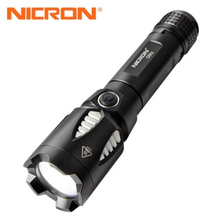 Nicron ไฟฉาย G90 9W 800LM กันน้ํา IPX4 5 โหมด LED G90