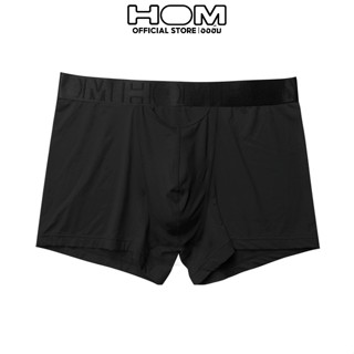 HOM (ออฮ์ม)  รุ่น 402365-004 Pallette HO-1 กางเกงในชาย BOXER ผ้า Polyamide เป้าเปิดบน ปลายขาไม่ม้วน เย็นเวลาใส่