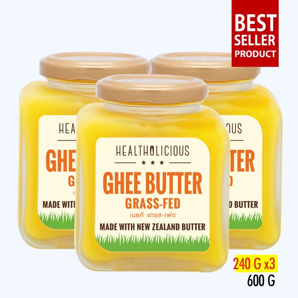 3x 240g GRASS- FED GHEE / BUTTER โกลเด้นกี (from NZ cows' butter)