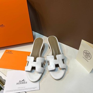 รองเท้าผู้หญิง รองเท้าส้นสูง ☑️HERMES Sandals  งาน สวยตรงปก