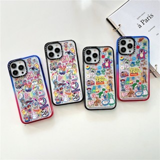 Casetify 【Toy Story】เคสโทรศัพท์มือถือ อะคริลิค TPU พลาสติก ไล่โทนสี กันกระแทก สําหรับ iPhone 14 plus 14 pro Max 13 12 pro Max 11