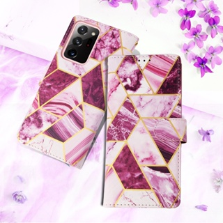 เคส for Samsung Note20 Ultra Note9 Note10 Lite Note10+ Plus A20 A20s A30 A03s A50 A50s A70 A02s A03s Galaxy Note 20 10 9 สําหรับ เคสโทรศัพท์หนัง ฝาพับ ลายหินอ่อน ดอกไม้ พร้อมช่องใส่บัตร หรูหรา Luxury Gilding Marble Flower Wallet Flip Cover Leather Cases