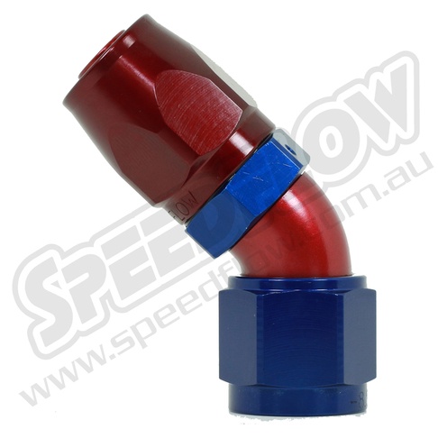 หัวฟิตติ้ง Fittings Speedflow an6/an8/an10/an12/an16 งอ45องศา (45 DEGREE HOSE END)