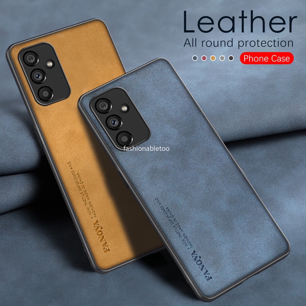 SAMSUNG หนังmatte Textureเคสโทรศัพท์สําหรับSamsung Galaxy A06 s A06s A 06s A16 A26 A36 A56 16 A 26 3