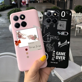 เคสโทรศัพท์มือถือ ซิลิโคน ผิวด้าน สําหรับ Honor X8 5G Honor X6 5G VNE-LX1 HonorX6 HonorX8 VNE-N41