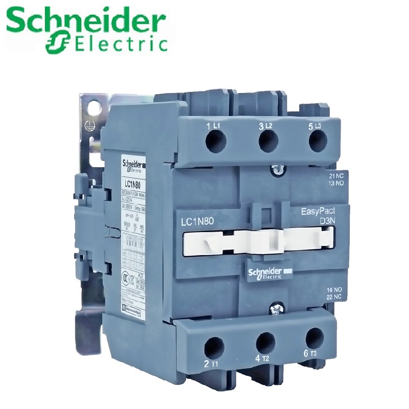 HB Schneider electric EasyPact D3N คอนแทคเตอร์ 3 ชั้น LC1N80 1NC & 1NO 50HZ LC1N80B5N LC1N80CC5N LC1