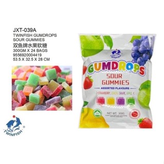 Gumdrop เยลลี่หนึบ4 รส แบรนทวินฟิช