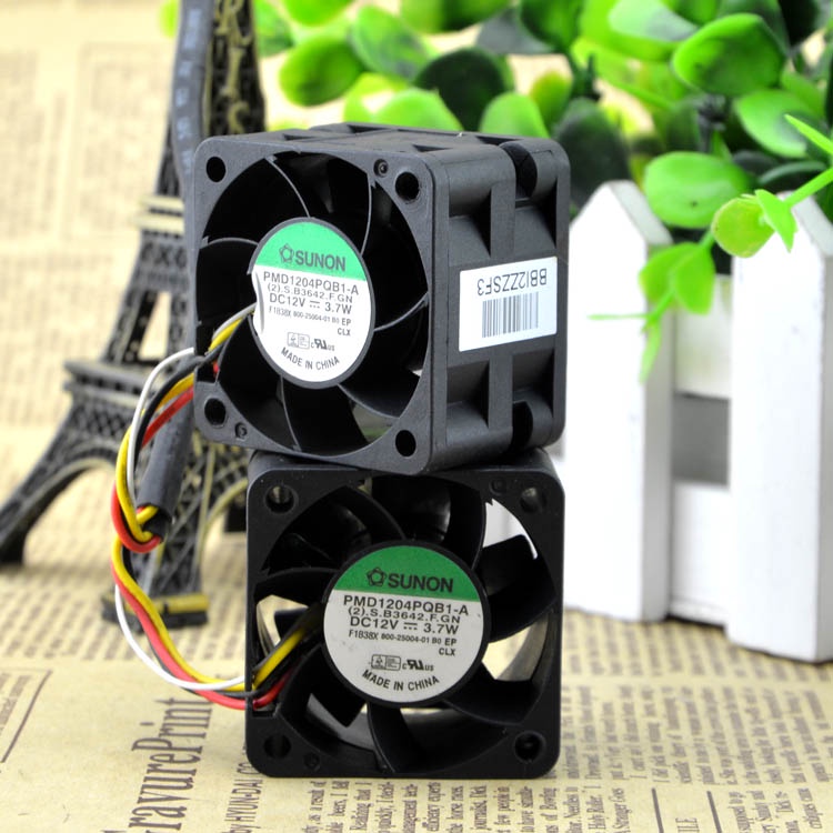 SZ PMD1204PQB1-A 12V 3.7W 4028 4WIRES SERVER พัดลม