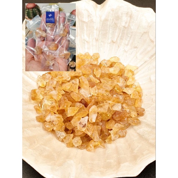 ซิทริน ควอตซ์ บราซิล สีสวยสดใส   ถุงจิ๋ว ขนาด 5-6 กรัม ต่อถุง ☘️