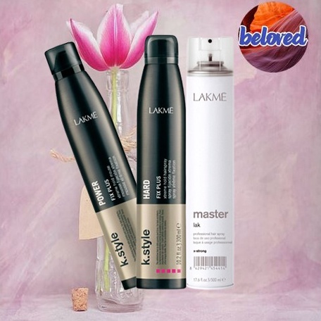 Lakme K.Style Power Xtreme/Hard Xtreme/Master Lak X-Strong 300/500 ml. สเปรย์จัดแต่งทรงสูตรแข็งพิเศษ