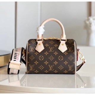 พร้อมส่ง New Louis Vuitton SPEEDY BANDOULIÈRE 20 Bag(Ori)เทพ