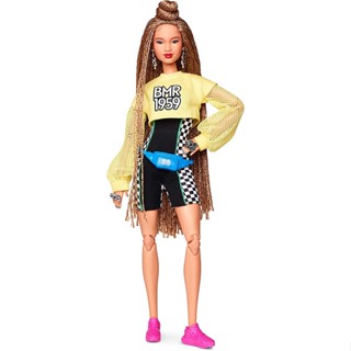 Barbie BMR1959 - Bike Shorts, Romper &amp; Cropped Sweatshirt‎ GHT91 Barbie BMR1959 - ชุดรอมเปอร์ และเสื้อครอป กางเกงขาสั้น สําหรับจักรยาน‎ Ght91