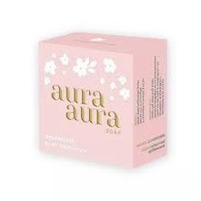 สบู่หน้าเงาสบู่กึ่งเซรั่มAura soap