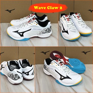 Mizuno Wave Claw 2 ยอดรองเท้าแบดมินตัน หน้าเท้ากว้าง ยอดนิยม หรูหรา สีสวย นุ่มใส่สบายเท้า เบา น่าใช้ 71GA211008