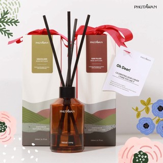 ก้านไม้หอมปรับอากาศ 100 ml Phutawan Aroma Reed Diffuser ภูตะวัน ...