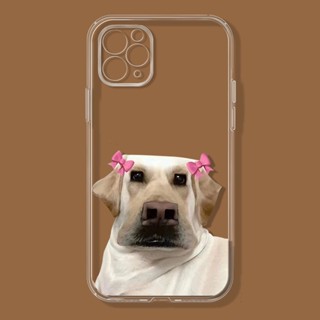 Square cats and dogs เคสไอโฟน iPhone 13 11 pro max 7 8 เคส 7 8plus 12 14 pro phone case โปร่ง 8พลัส cover นิ่ม Xr Xs X