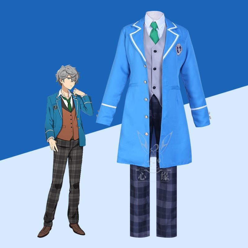 Ensemble Stars คอสเพลย์ Hibiki Wataru เครื่องแต่งกาย Hibiki Wataru ญี่ปุ่น High School ชุดคอสเพลย์เค