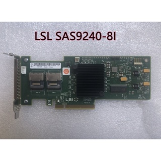 การ์ดอาร์เรย์ LSI SAS 9240-8I 6GB PCI-E ผ่านการ์ด Qunhui