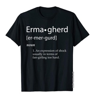 เสื้อยืดสีขาว Ermahgerd Gersberms Dank Meme Gift Ermagherd Meme เสื้อยืดพรีเมี่ยมเสื้อยืดฟิตเนสเสื้อยืดสําหรับผู้ชายที่โ