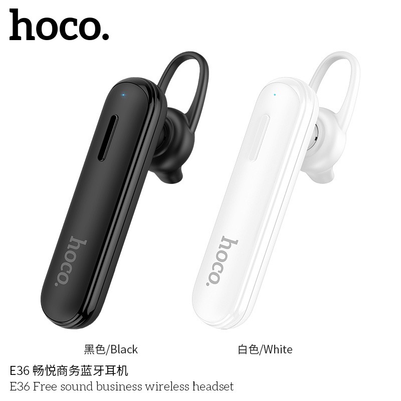 ราคาถูก!!!HOCO E36 หูฟังบลูทูธไร้สาย ใช้กับมือถือทุกรุ่น ของแท้100% หูฟัง Bluetooth ไร้สาย เสียงตังด