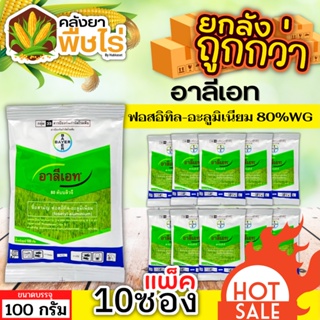 🌽 💥💥 สินค้ายกแพ็ค 💥💥 อาลีเอท (ฟอสอิทิล-อะลูมิเนียม80%WG) 1เเพ็ค100กรัม*10ซอง เก่งโรครากเน่าโคนเน่า เน่าคอกดิน