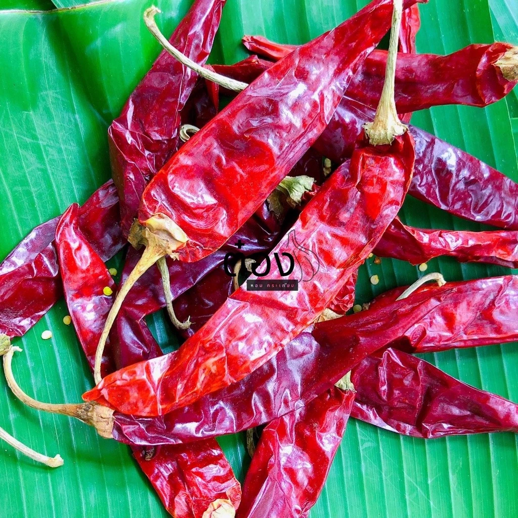 พริกแห้ง เม็ดใหญ่ บางช้าง เผ็ดน้อย ทำพริกแกงต่างๆ