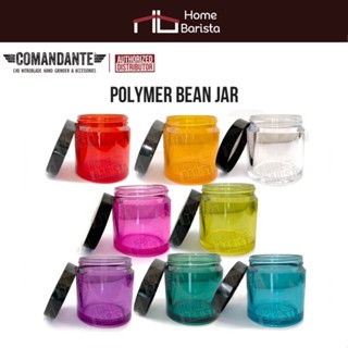 **ครบ 9 สีแล้ว!**โหล Comandante Colored Polymer Bean Jars (Color Choice) ใส่เมล็ดกาแฟ