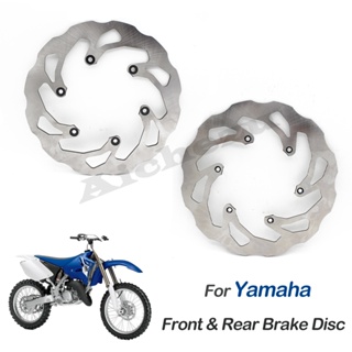 ดิสก์เบรกหน้า หลังรถจักรยานยนต์ สําหรับ Yamaha YZ125 YZ250 2001-2015 YZ250F YZ450F YZ250X YZ250FX WR250F WR450F YZ 125 250 WR 250F 450F