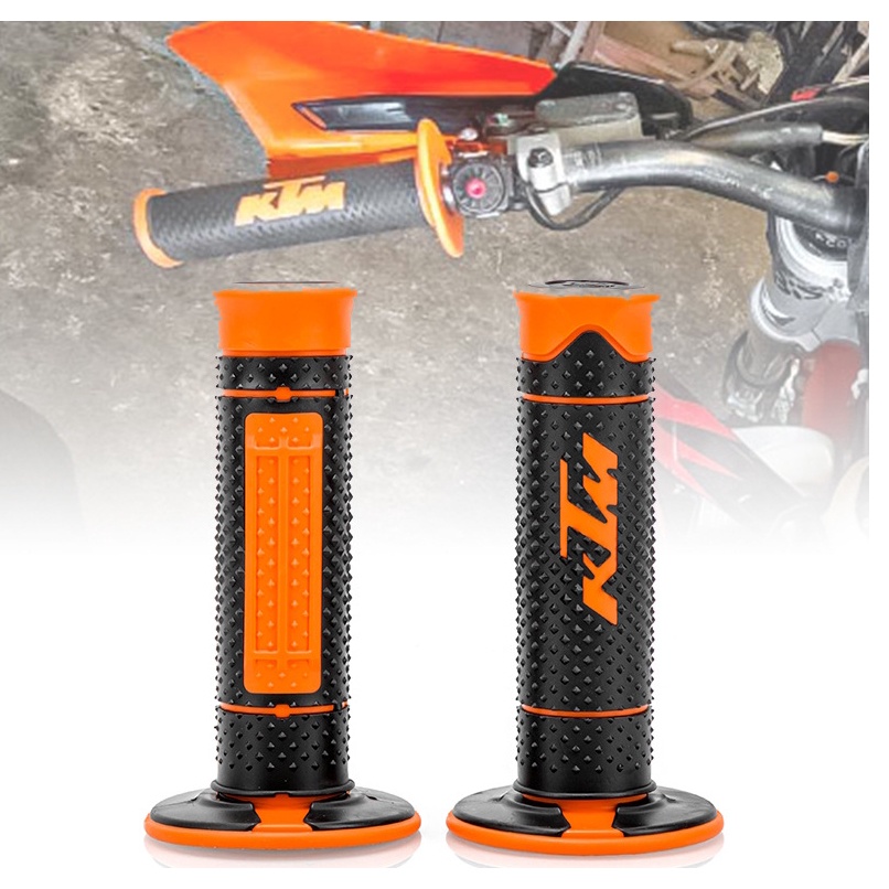 ปลอกแฮนด์มอเตอร์ไซค์ ปลอกมือ KTM ของแท้ จับกระชับมือ ไม่ลื่น อย่างดี นุ่ม รุ่น C06 /36