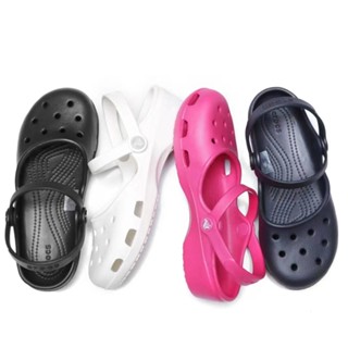 Crocs ใหม่ รองเท้าแตะชายหาด หลากสีสัน สําหรับผู้หญิง【202494】