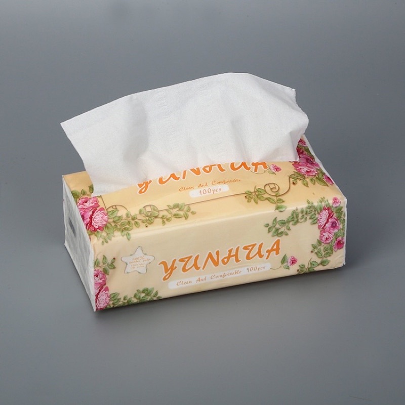 กระดาษทิชชู่ Supsoft หนา3ชั้น (สีเหลือง-สีชมพู)กระดาษเช็คหน้า กระดาษซับน้ำ กระดาษทิชชู่เเบบพกพา👍👍