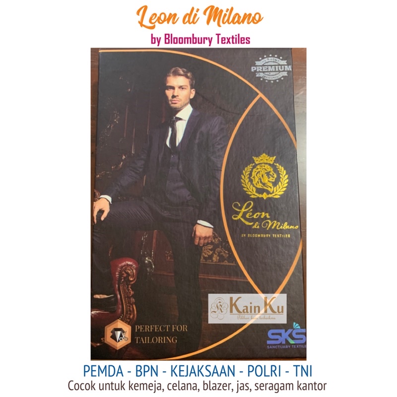 Leon Fabric In Milano Office Uniform Blazer Jacket Prosecutors Office Khaki