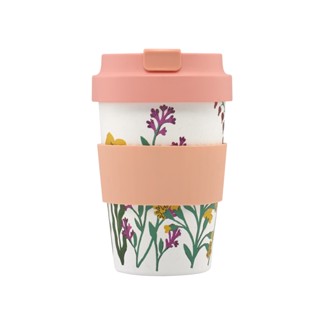 Cath Kidston Travel Cup Paper Pansies Cream