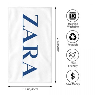 Zara (1) ผ้าขนหนู ทรงสี่เหลี่ยม ดูดซับน้ํา 70x40 ซม. สําหรับเล่นกีฬา โยคะ ฟิตเนส วิ่ง กลางแจ้ง