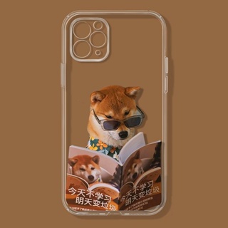 study hard เคสไอโฟน iPhone 7 8 se2020 12 14 pro เคส 13 11 pro max 8plus phone case โปร่ง Xr Xs X 8พลัส cover นิ่ม 7plus