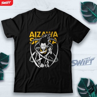 [COD]เสื้อยืด พิมพ์ลาย Boku No Hero Academia Aizawa Shota My Hero Academy สําหรับผู้ชายS-5XL