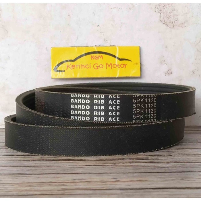 Bando Van Belt 5PK 1120 V เข็มขัดพัดลมเข็มขัด Groove 5PK-1120 พัดลมเข็มขัด Ac Corona St171/91 Brio