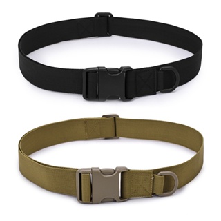 Luc เข็มขัดคาดเอว ผ้าแคนวาส แบบปลดเร็ว ปรับได้ 70-125 ซม. สี…