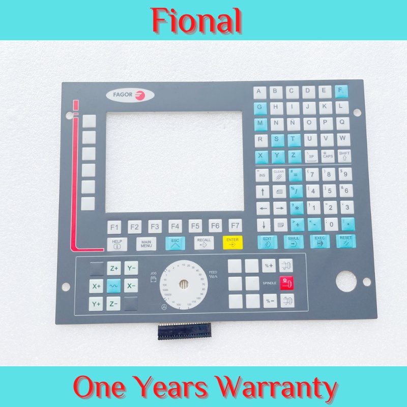 HY ใหม่สําหรับ FAGOR CNC 8036-MR-COL เมมเบรนคีย์บอร์ด CNC 8036-MR 8036M เมมเบรน KeybadHB