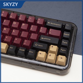 173 คีย์ Red Samurai Keycaps Cherry Profile ABS Double Shot สำหรับแป้นพิมพ์เครื่องกล Cherry MX