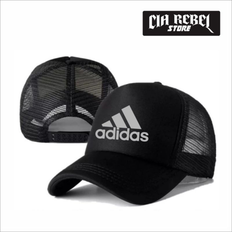 TRUCKER NET HAT SPORT LOGO TRUCKER HAT สําหรับผู้ชายผู้หญิง - CIA REBEL