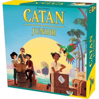 Catan Junior บอร์ดเกมแท้ คู่มือภาษาอังฤษ